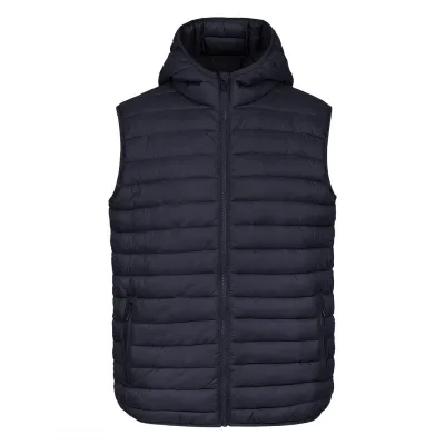 LIBERTY HOOD VEST MEN, prsluk sa kapuljačom, plavi