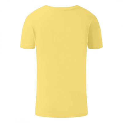 TERRA KID, dečja majica od organskog češljanog pamuka, 150g/m2, svetlo žuta