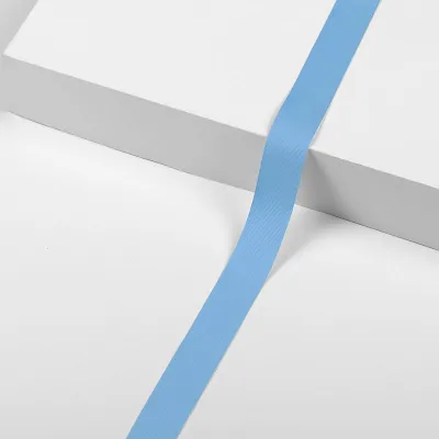 PROMO BAND, traka za šešir, svetlo plava