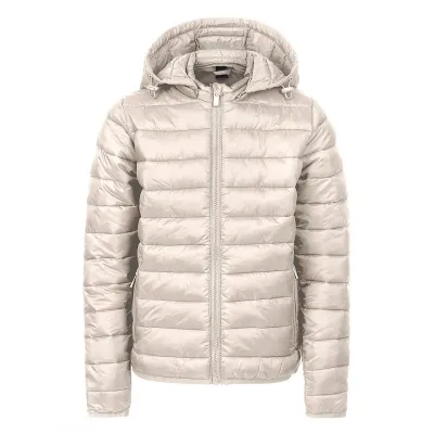 LIBERTY JACKET WOMEN, ženska jakna sa kapuljačom, krem-bela