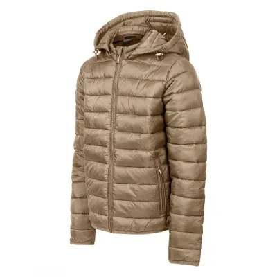 LIBERTY JACKET WOMEN, ženska jakna sa kapuljačom, svetlo braon