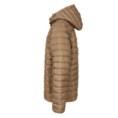 LIBERTY JACKET MEN, jakna sa kapuljačom, svetlo braon