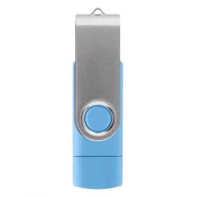 SMART C SILVER, usb flash memorija, svetlo plavi, 128GB