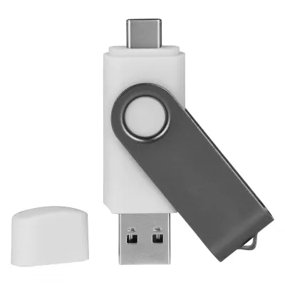 SMART C GRAY, usb flash memorija, beli, 128GB