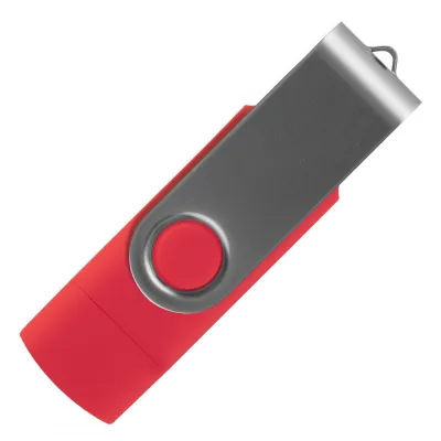SMART C GRAY, usb flash memorija, crveni, 128GB