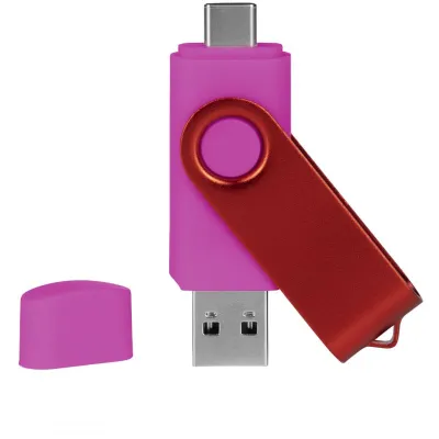 SMART C RED, usb flash memorija, pink, 128GB