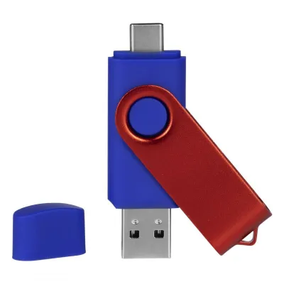 SMART C RED, usb flash memorija, rojal plavi, 128GB