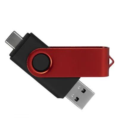 SMART C RED, usb flash memorija, crni, 128GB