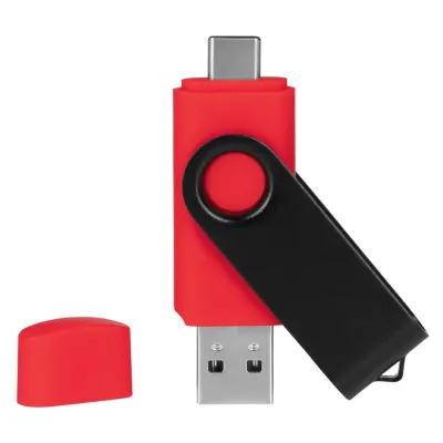 SMART C BLACK, usb flash memorija, crveni, 128GB