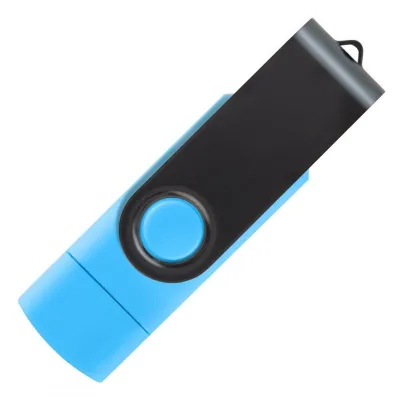 SMART C BLACK, usb flash memorija, svetlo plavi, 128GB
