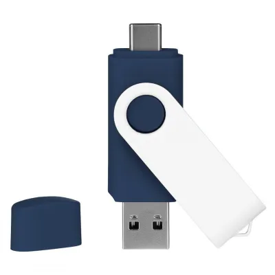 SMART C WHITE, usb flash memorija, plavi, 128GB