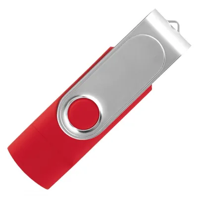 SMART C STICKER, usb flash memorija, crveni, 128GB