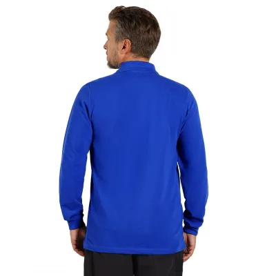 AZZURRO II LSL, pamučna polo majica dugih rukava, 180 g/m2, rojal plava