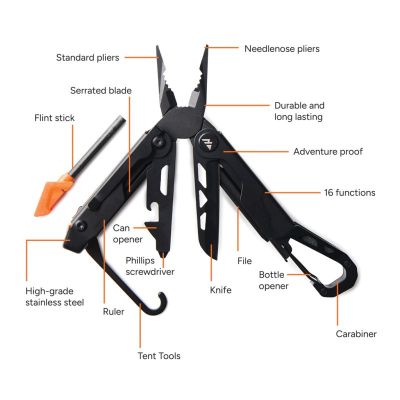 Nordic Drift Adventure Multi-function Pliers