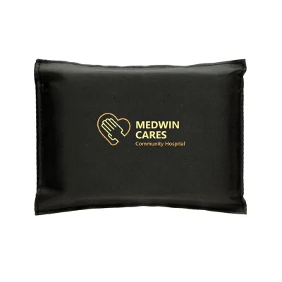 Solra emergency blanket in RCS recycled RPET pouch
