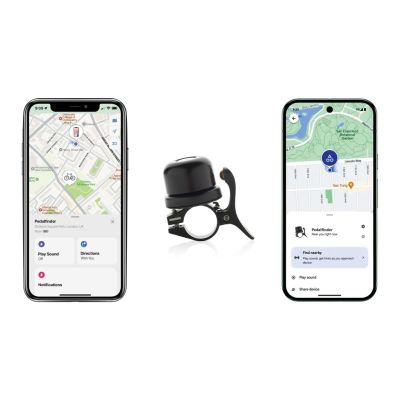 Bike finder Dual bike bell with worldwide locating