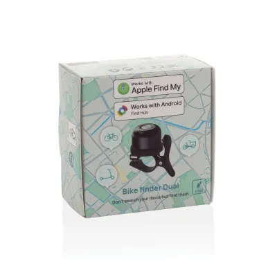 Bike finder Dual bike bell with worldwide locating