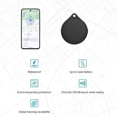 Findpop Dual RCS recycled plastic item finder IPX5