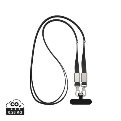 Nivo RCS recycled PET Crossbody lanyard