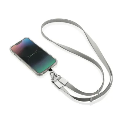 Nivo RCS recycled PET Crossbody lanyard
