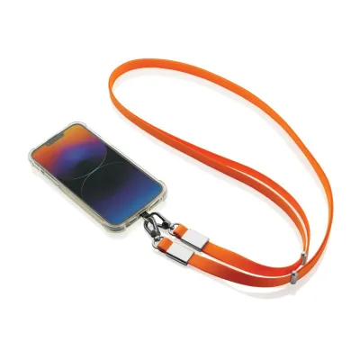 Nivo RCS recycled PET Crossbody lanyard