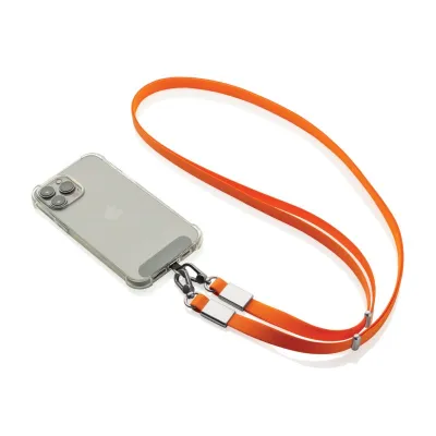 Nivo RCS recycled PET Crossbody lanyard