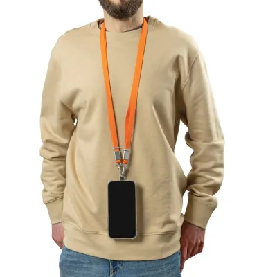 Nivo RCS recycled PET Crossbody lanyard