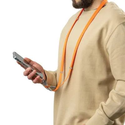 Nivo RCS recycled PET Crossbody lanyard