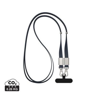 Nivo RCS recycled PET Crossbody lanyard