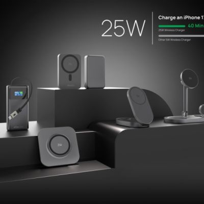 Quantum RCS ultra-fast 25W Magnetic desk wireless Charger