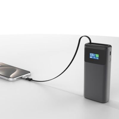 Quantum RCS ultra-fast PD45W 10.000mAh powerbank with screen