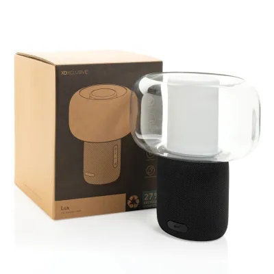 Lux RCS recycled plastic 10W speaker lamp