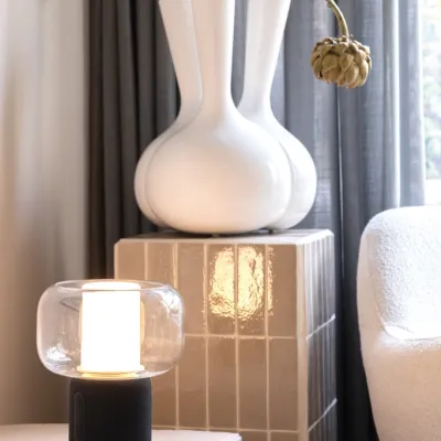 Lux RCS recycled plastic 10W speaker lamp