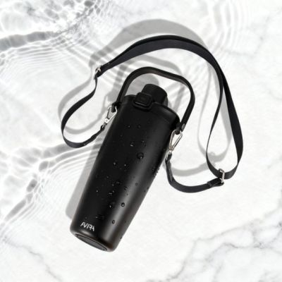 Avira Ayala RCS re-steel duosip lockable crossbody tumbler