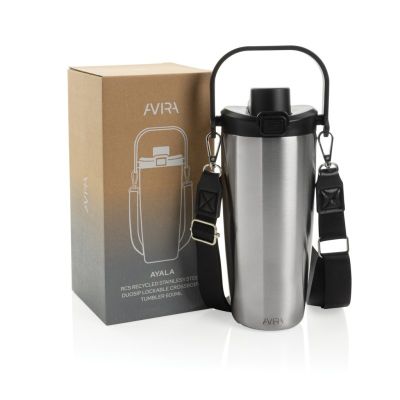 Avira Ayala RCS re-steel duosip lockable crossbody tumbler