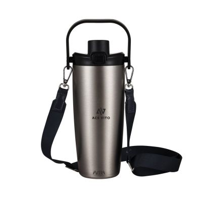 Avira Ayala RCS re-steel duosip lockable crossbody tumbler