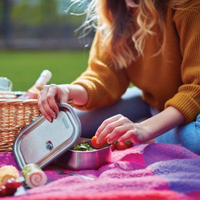 Black+Blum Stainless Steel Lunch Box Large