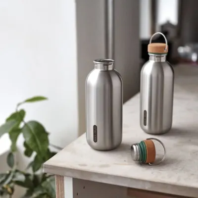Black+Blum Steel Water Bottle 600ml