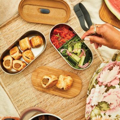 Black+Blum Stainless Steel Double Bento Box
