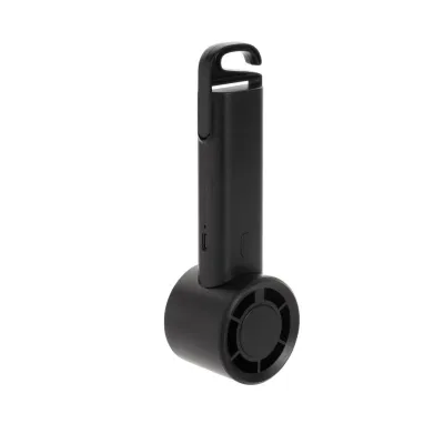 Twist RCS recycled plastic re-chargeable portable fan