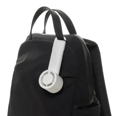 Twist RCS recycled plastic re-chargeable portable fan