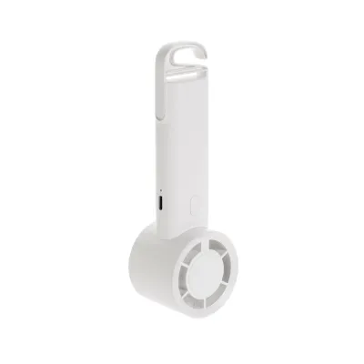 Twist RCS recycled plastic re-chargeable portable fan