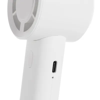 Twist RCS recycled plastic re-chargeable portable fan