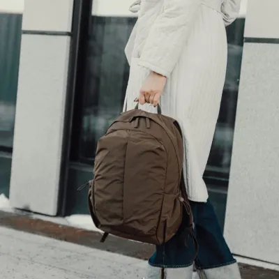 KENTO URBAN RCS recycled nylon 15.6 inch Backpack with front