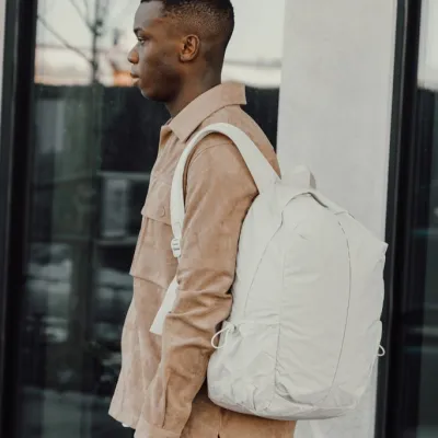 KENTO URBAN RCS recycled nylon 15.6 inch Backpack with front