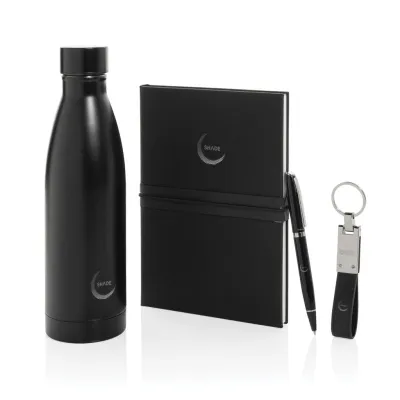 Swiss Peak RCS deluxe business gift set w/ water bottle