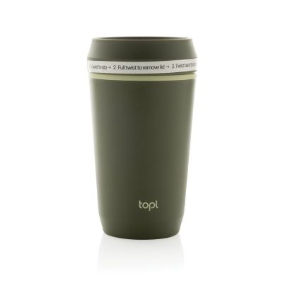 Topl Recycled Plastic To Go Tumbler Patented 360 Lid 354ml