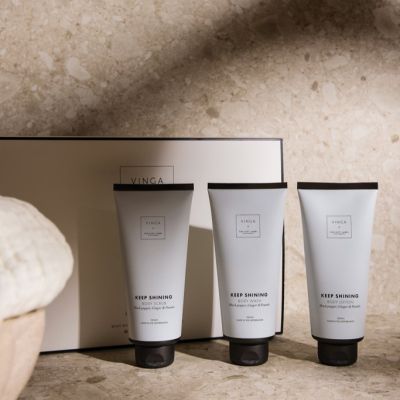 VINGA x TGL body care gift set