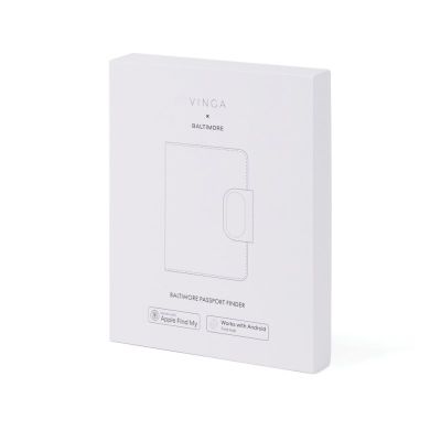VINGA Baltimore RCS Passport Cover With Finder Dual