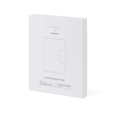 VINGA Baltimore RCS Passport Cover With Finder Dual